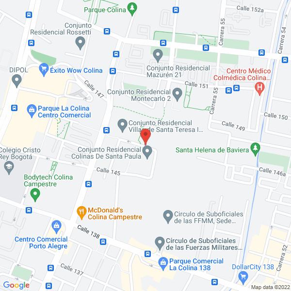 Mapa de Even IT Group S.A.S.