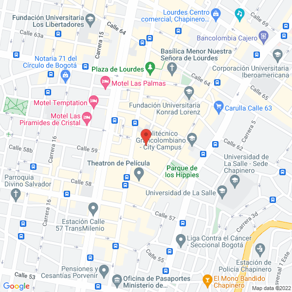Mapa de Humanar