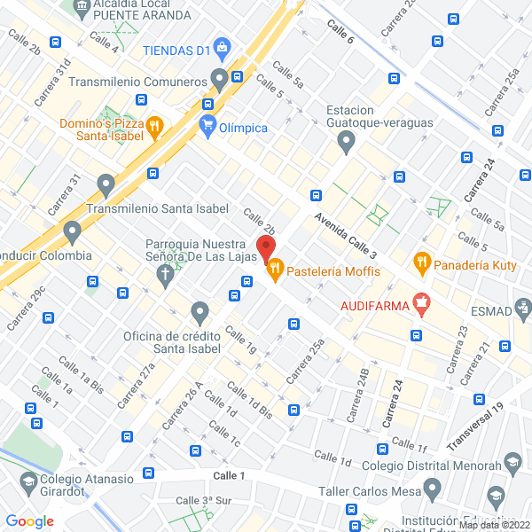 Mapa de I P S Precisión Dental S.A.S.