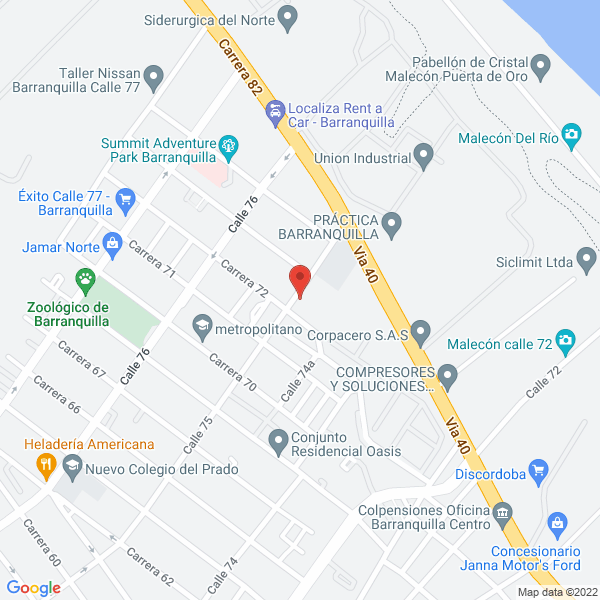 Map of I.A.T. Ltda.