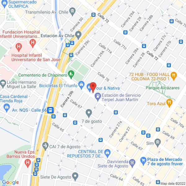 Mapa de Gv Accesorios S.A.S.