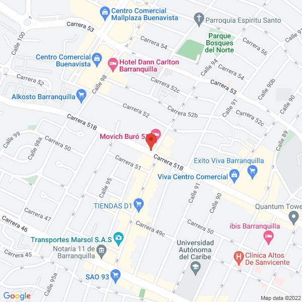 Map of Gb Gym Box