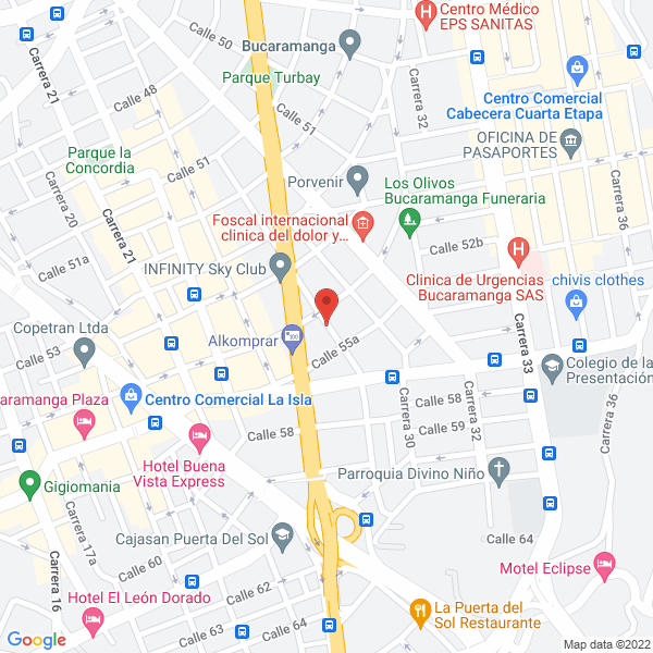 Map of G Y R Ingeniería Ltda.