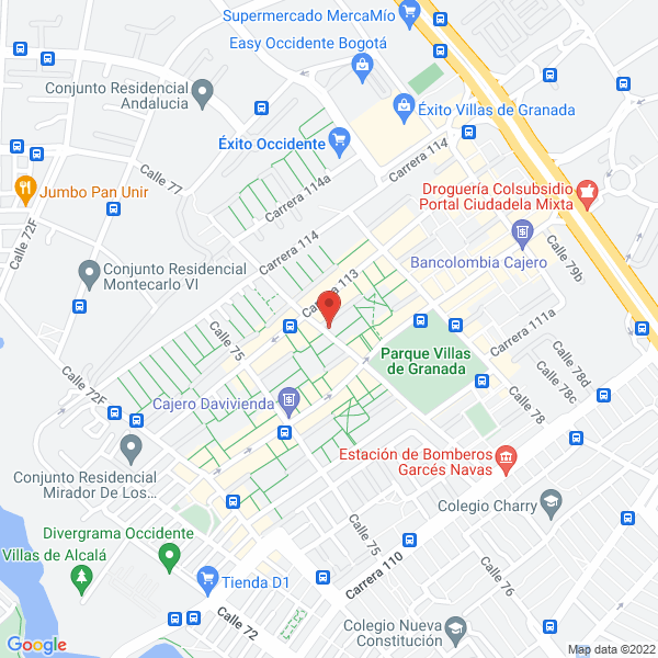 Mapa de Inversiones Inmobiliarias Laverde Fajardo S.A.S.