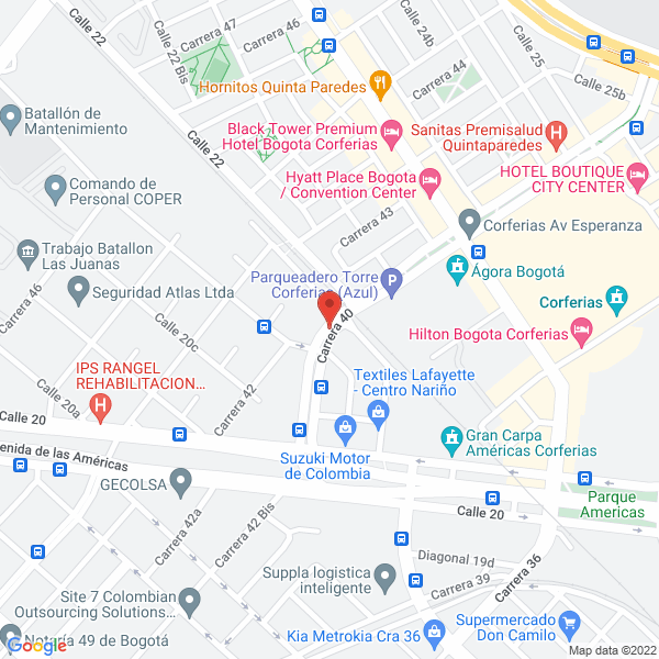 Mapa de Inversiones Neumann Koegler & Cúa. S En C
