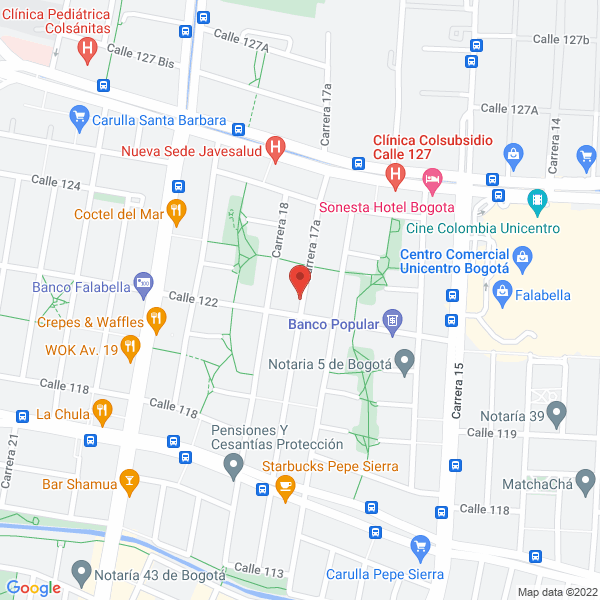 Mapa de Inversiones Rosvana S A