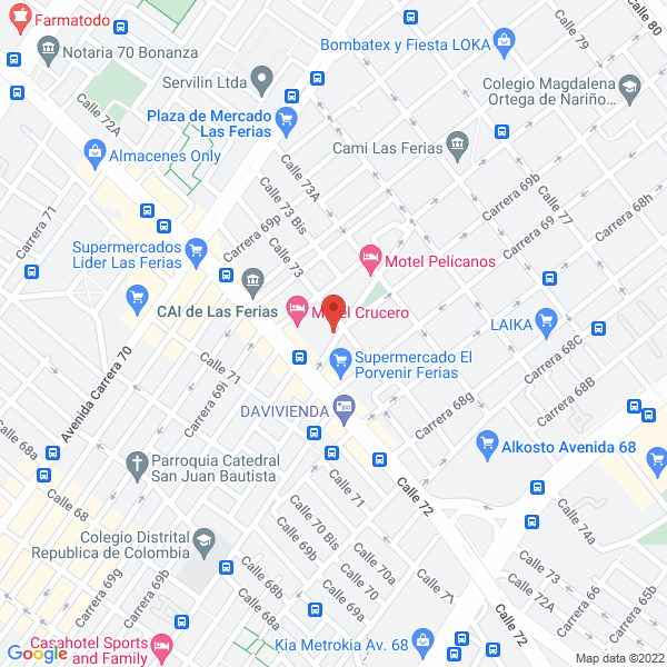 Mapa de Inversiones Rubimar S.A.S.