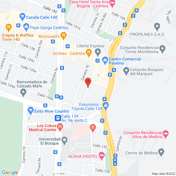 Mapa de Inversiones Saint Marie S.A.S