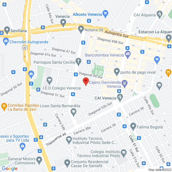 Mapa de Inversiones Salamanca S.A.S.