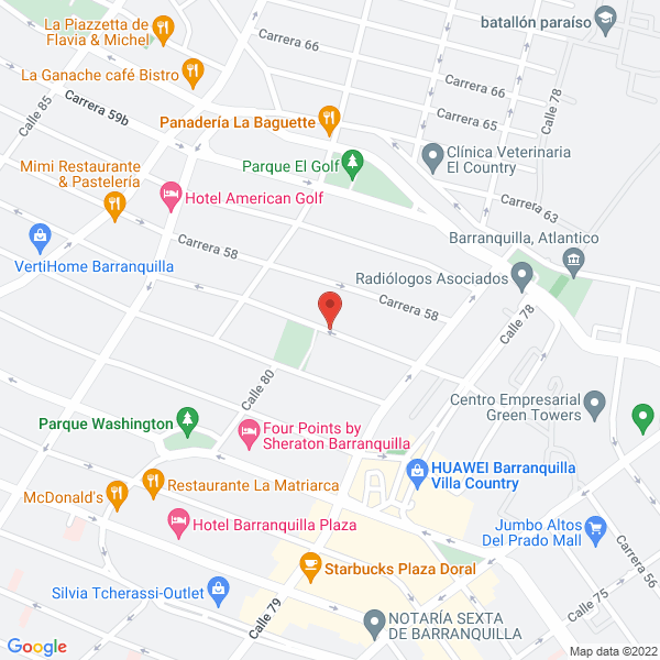 Map of Inversiones Wygo Ltda.