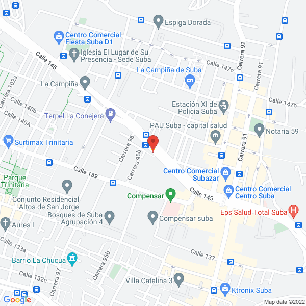 Mapa de Terapia Física Y Respiratoria