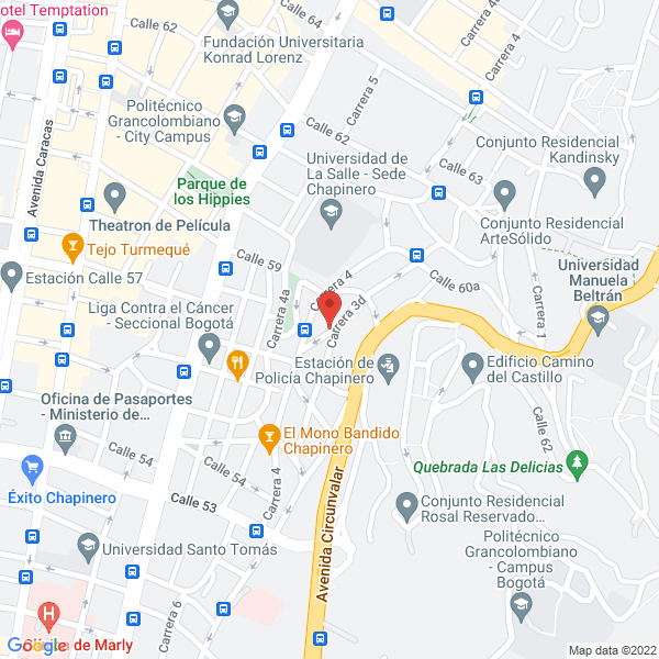 Mapa de Interfloor Colombia S.A.S.