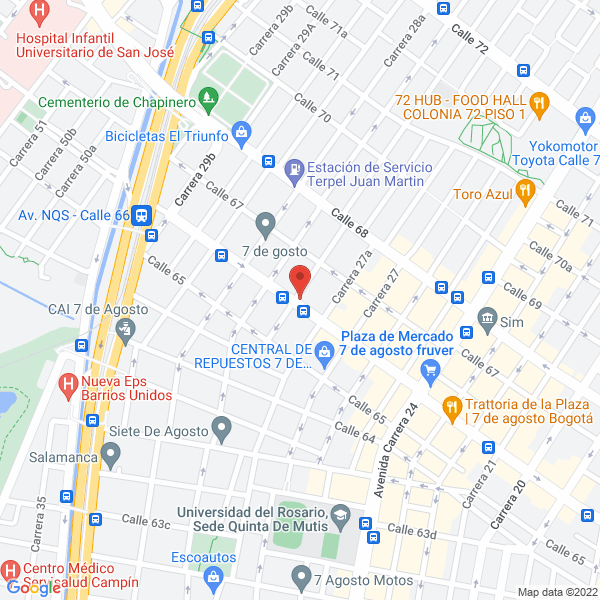 Mapa de Intermanómetros