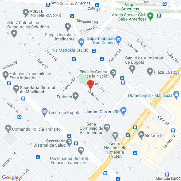 Mapa de Intermec S.A.