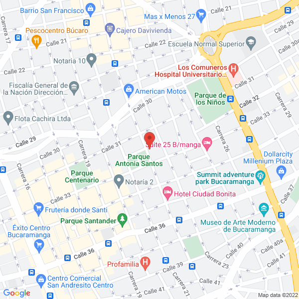 Map of Internet Y Comunicaciones
