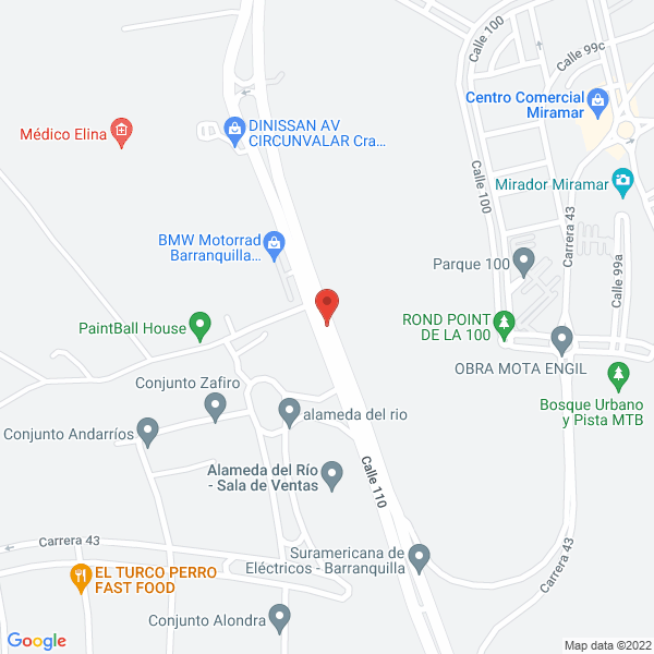 Map of Inver-Ret S.A.S.