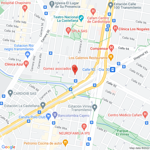 Mapa de Inversiones Agroindustriales El Paraiso S.A.S. Iap S.A.S.