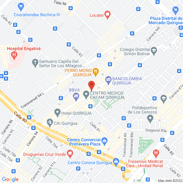 Mapa de Inversiones Calzamundo Ltda.