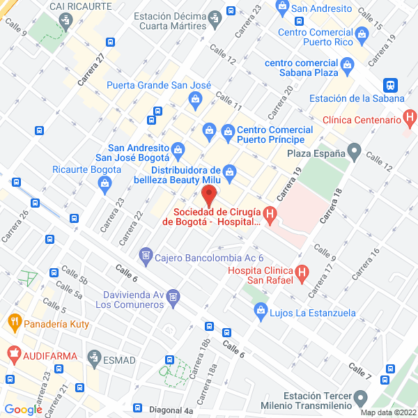 Mapa de Home Dekor Import & Export S.A.S