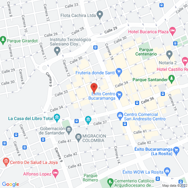 Map of Hotel Sevilla Plaza