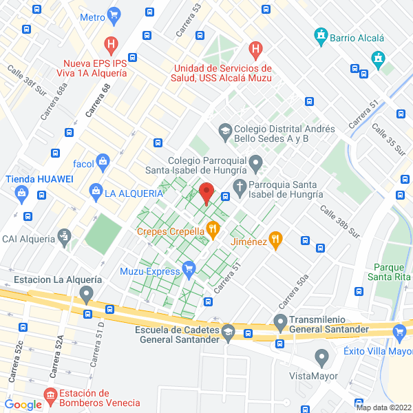 Mapa de Identificards