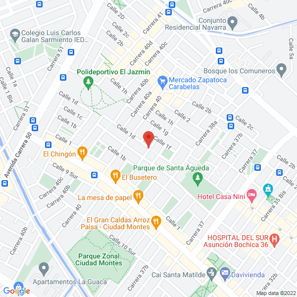 Mapa de Ifant S.A.S.