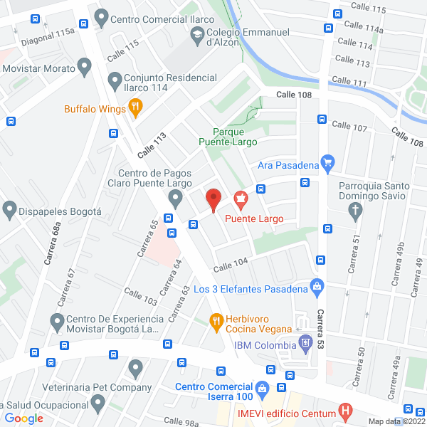 Mapa de Jardines De Santafe S.A.S.