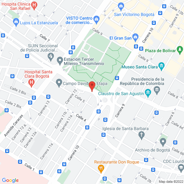Mapa de Jardún Infantil Burbujitas
