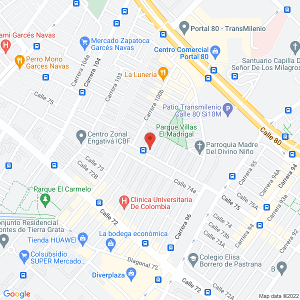 Mapa de Mega Ingenio Ltda.
