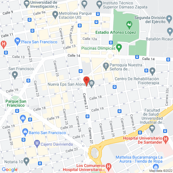 Map of Megahelados Bucacrem