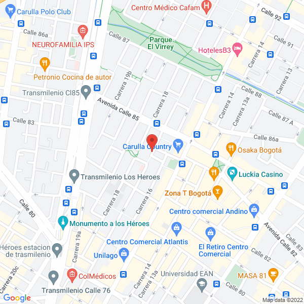 Mapa de Mejía Pavony Juan Gonzalo