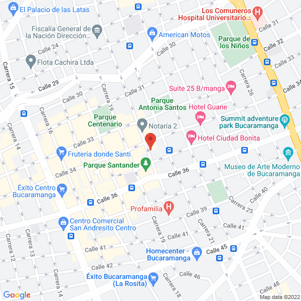 Map of Meléndez Merchán Propiedad Horizontal