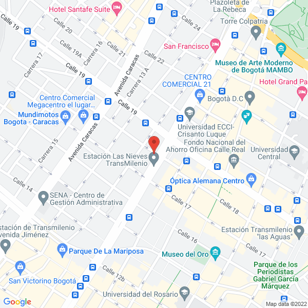 Mapa de Mercaeléctricos Ltda.