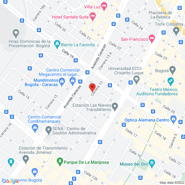 Mapa de Mercantil De Confecciones Ltda.