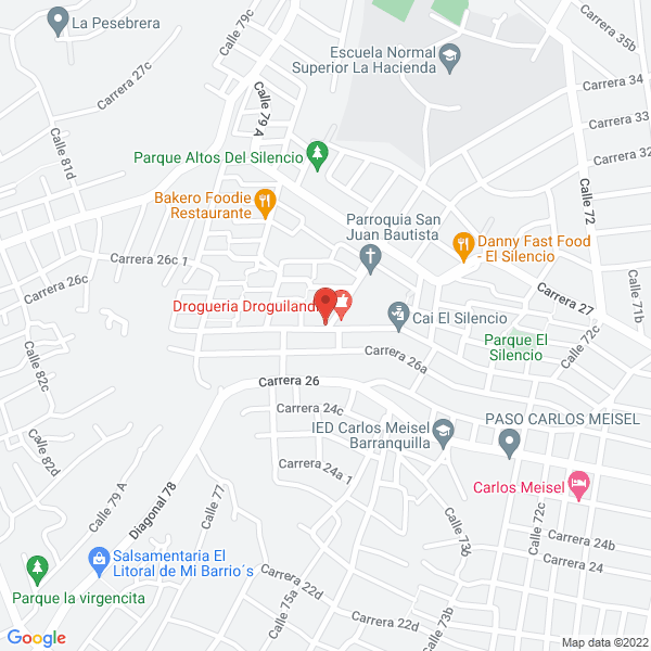 Map of Miscelanea Y Variedades La Bodeguita