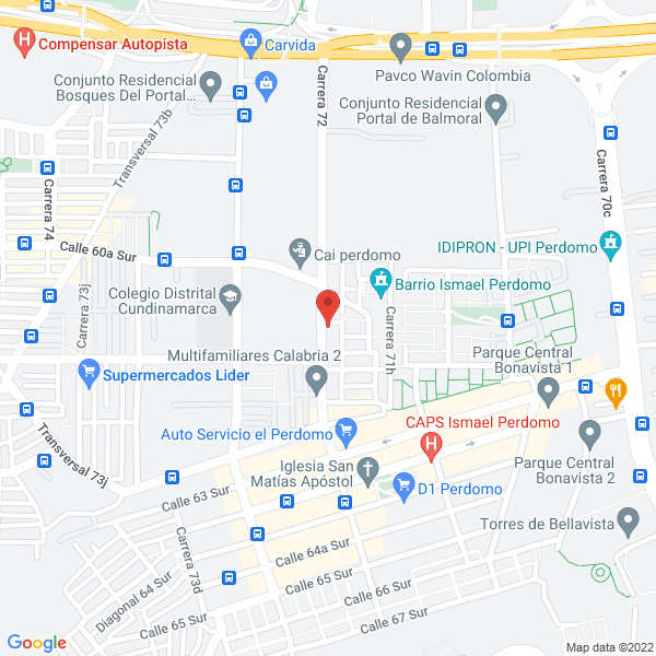 Mapa de Okcontable S.A.S.