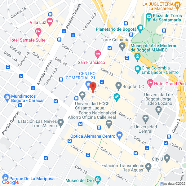 Mapa de Infinity Electronic Solutions