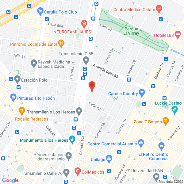 Mapa de Olivos Lombana Jose Alejandro