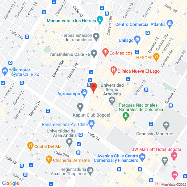 Mapa de Omc Centro Ltda
