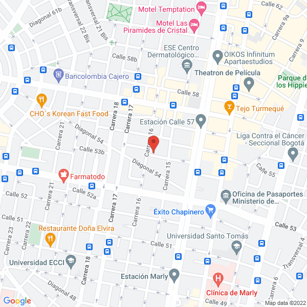 Mapa de Omni Tours Colombia Ltda.