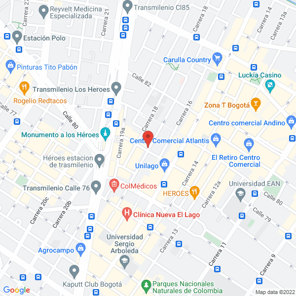 Mapa de On The Line S.A