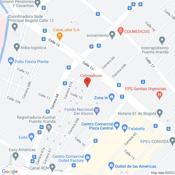 Mapa de Lauzol S.A.S.