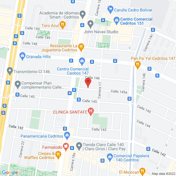 Mapa de Jardín Infantil Las Pequeñas Semillas